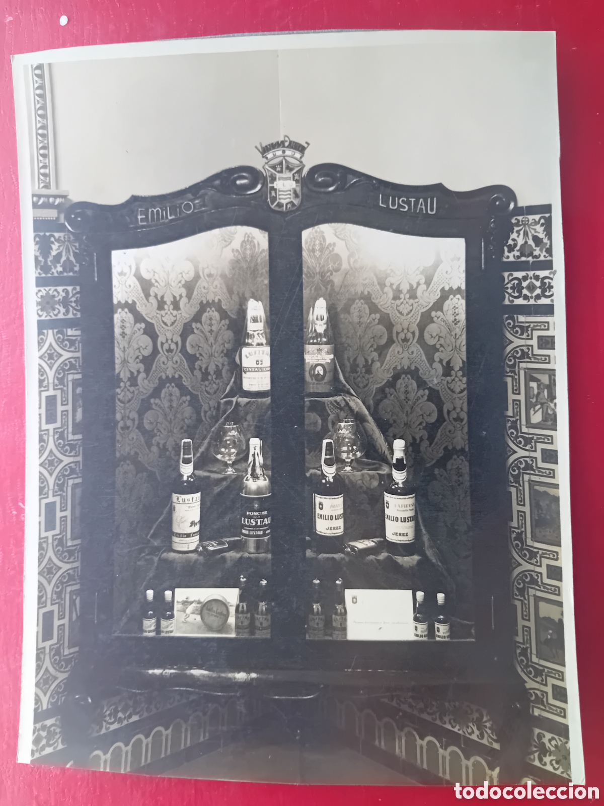 Fotograf&iacute;a antigua: fotografia emilio lustau vinos bodega Jerez
