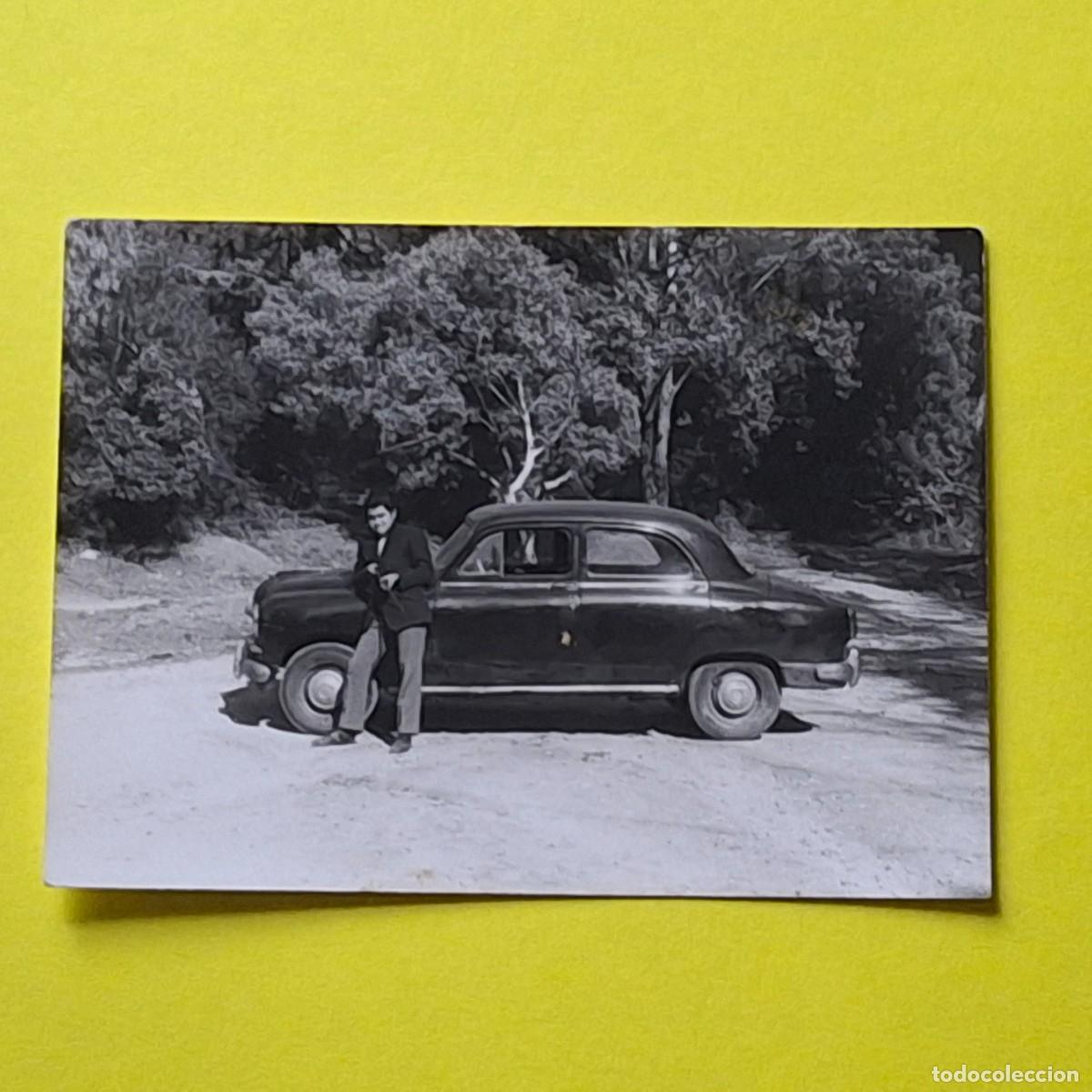 Fotograf&iacute;a antigua: FOTO SEAT 1400 SE&Ntilde;OR CHICO - FOTOGRAFIA 7,5x10,5 - TEMATICA COCHE MOTOR AUTOMOVIL