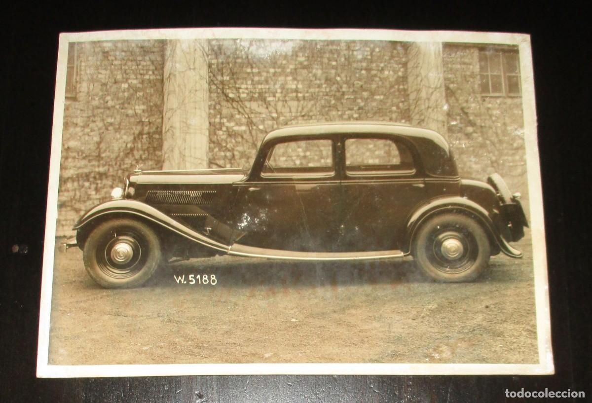 Fotograf&iacute;a antigua: FOTOGRAF&Iacute;A PROMOCIONAL DE AUTOM&Oacute;VIL WANDERER LIMOUSINE. ORIGINAL A&Ntilde;OS 30/40.