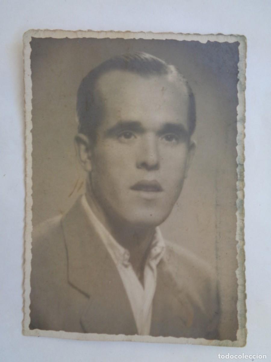 Fotografia antiga: BONITA FOTO DE ESTUDIO DE JOVEN ELEGANTE . DE SERVA , SEVILLA