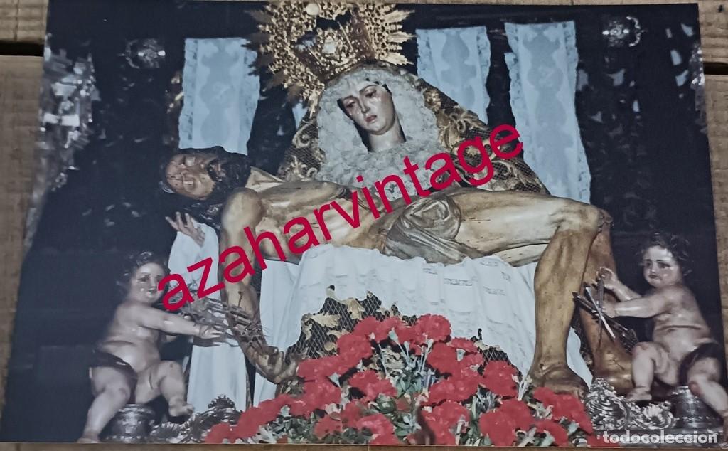 Alte Fotografie: SEMANA SANTA SEVILLA, 1992, PIEDAD HERMANDAD DE LOS SERVITAS, 10X15 CMS
