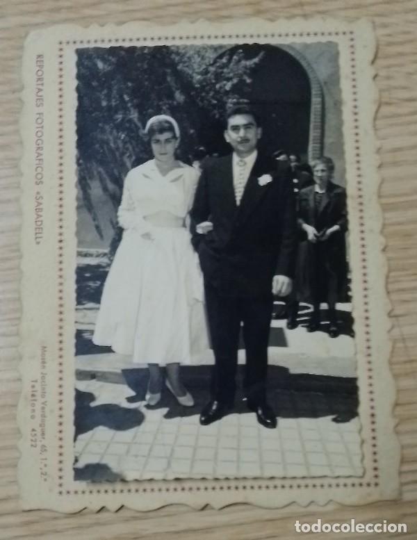 Fotografia antiga: Fotografia antigua personas 15x11.5cm