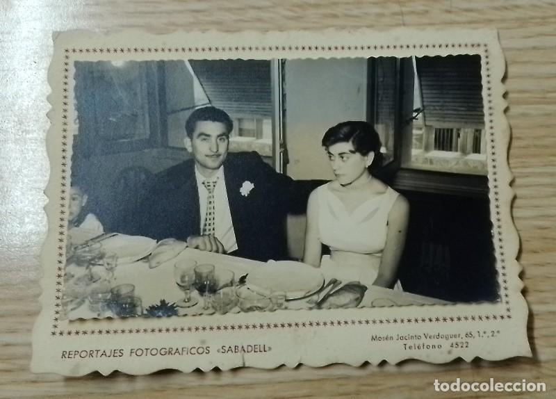Fotografia antiga: Fotografia antigua personas 15x11.5cm