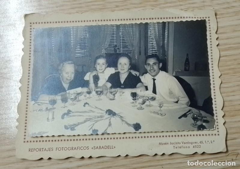 Fotografia antiga: Fotografia antigua personas 15x11.5cm