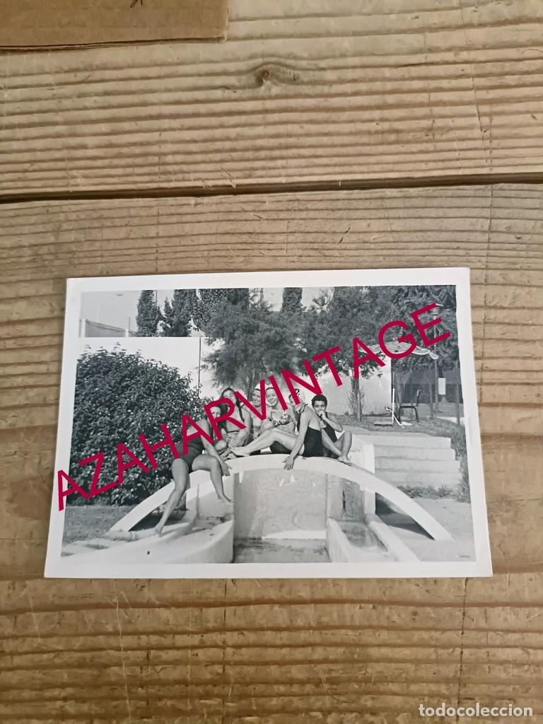 Fotograf&iacute;a antigua: SEVILLA, A&Ntilde;OS 60-70, ANTIGUA FOTOGRAFIA PISCINA MUNICIPAL DE CHAPINA, 105X75MM
