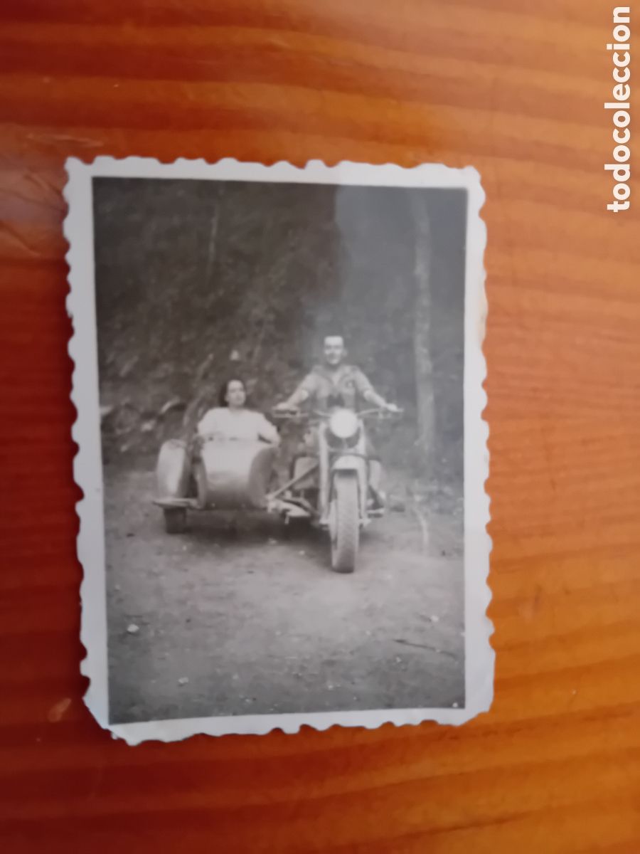 Fotograf&iacute;a antigua: Antigua foto sidecar CADIZ a&ntilde;o 1939