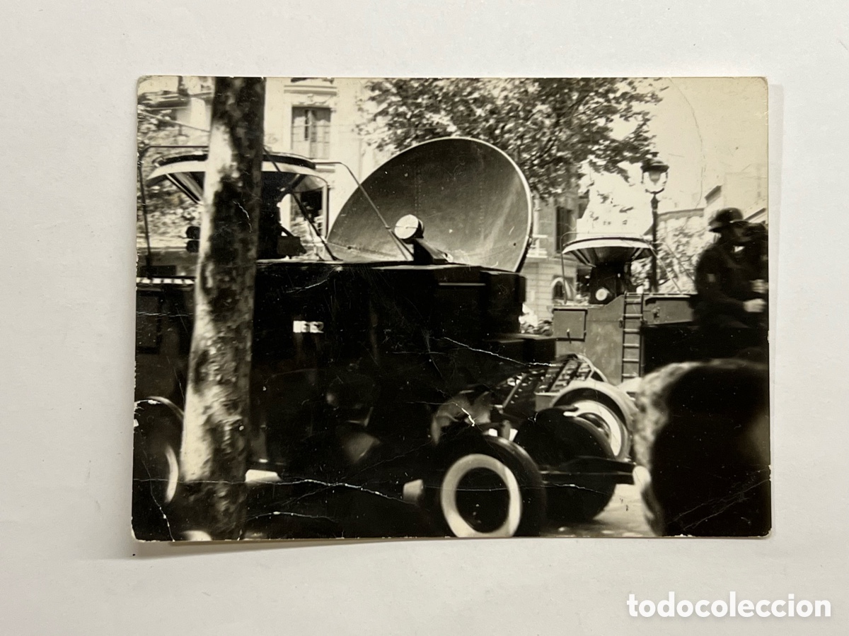 Fotograf&iacute;a antigua: BARCELONA. Fotograf&iacute;a Desfile de las Fuerzas Armadas en la D&eacute;cada de 1980.. ?