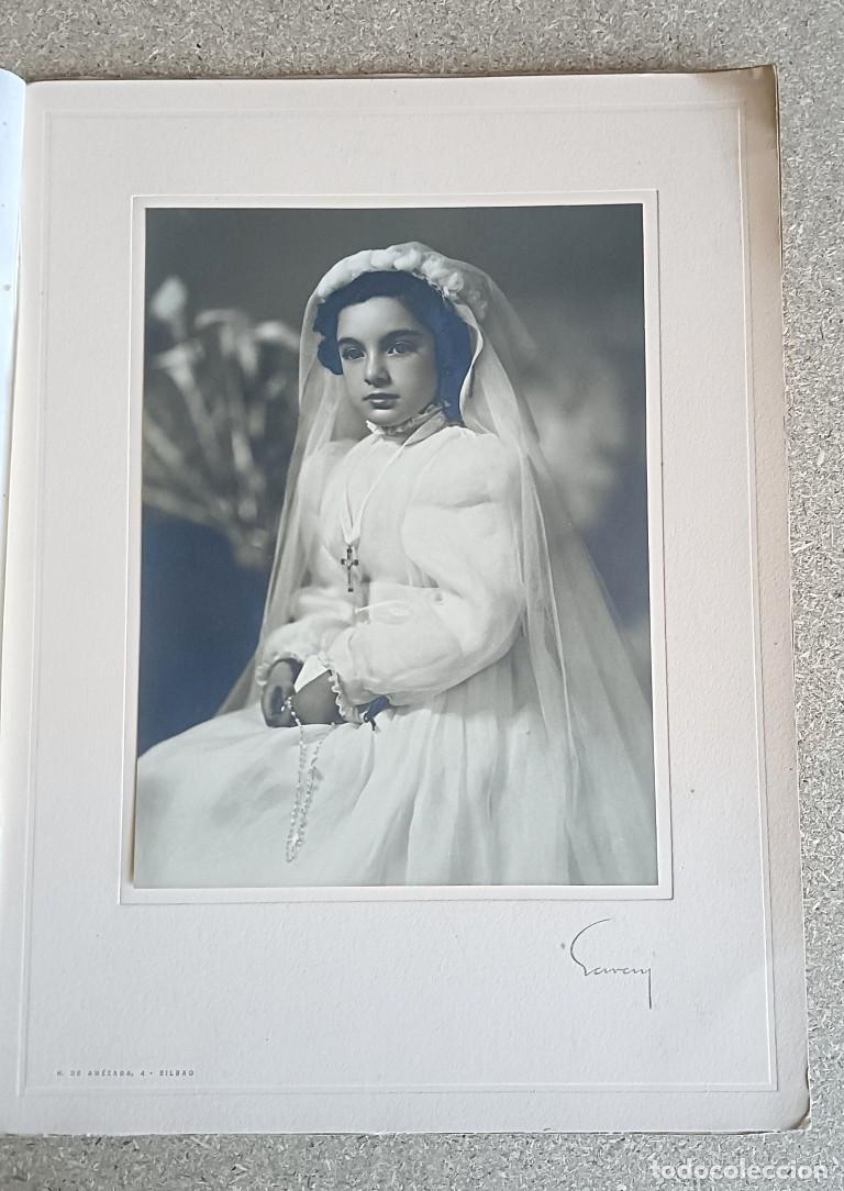Antique Photography: Fotograf&iacute;a primera comuni&oacute;n 36 x 27 cm.