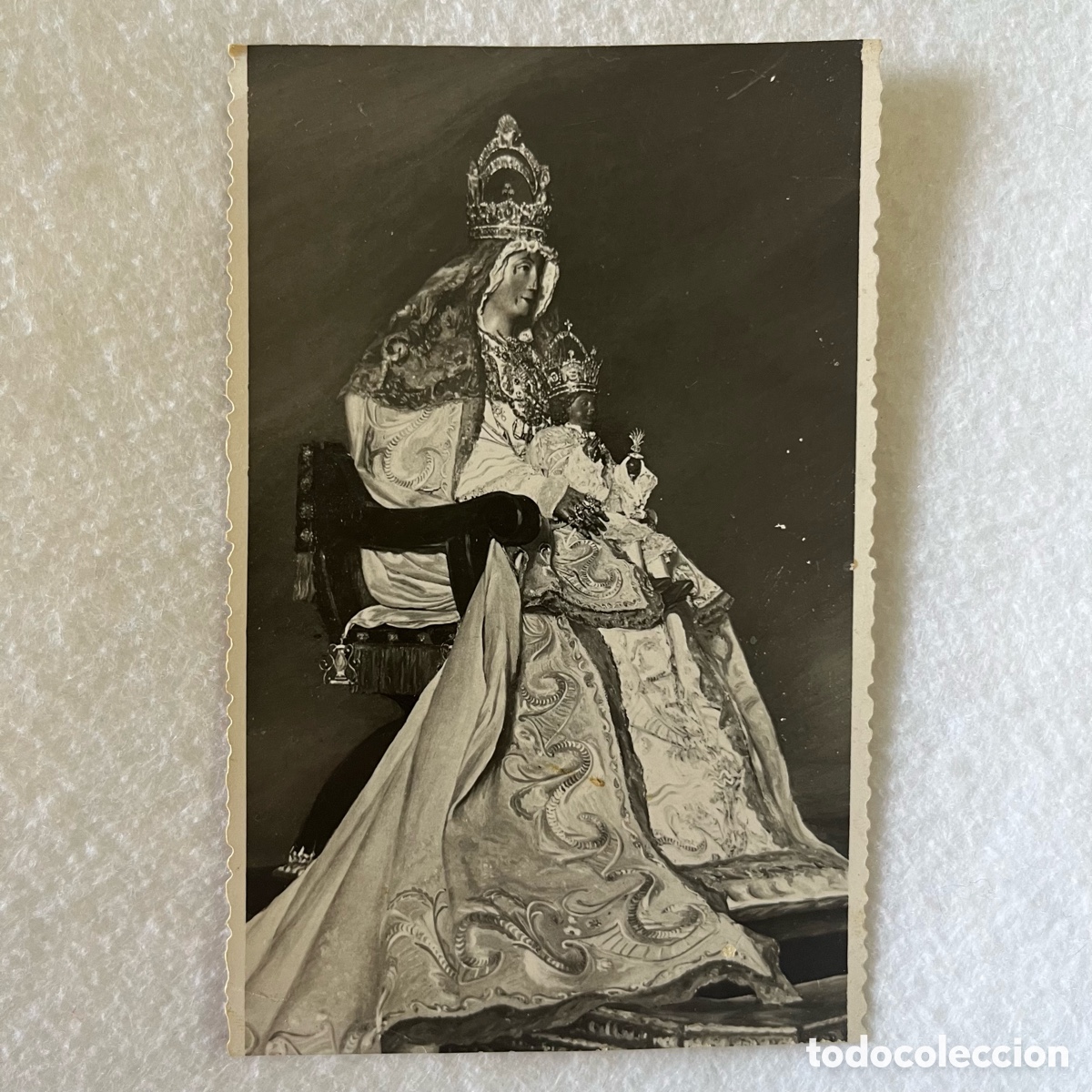 Photographie ancienne: ANTIGUA FOTOGRAF&Iacute;A VIRGEN DE LOS REYES / SEVILLA