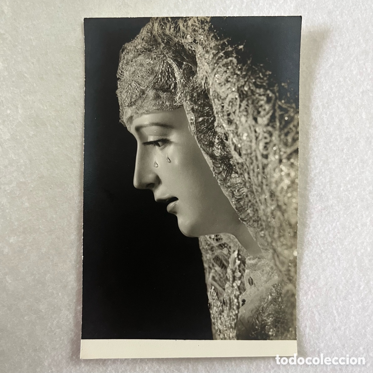 Fotograf&iacute;a antigua: SEMANA SANTA SEVILLA - FOTOGRAF&Iacute;A VIRGEN DEL LORETO / HDAD. SAN ISIDORO