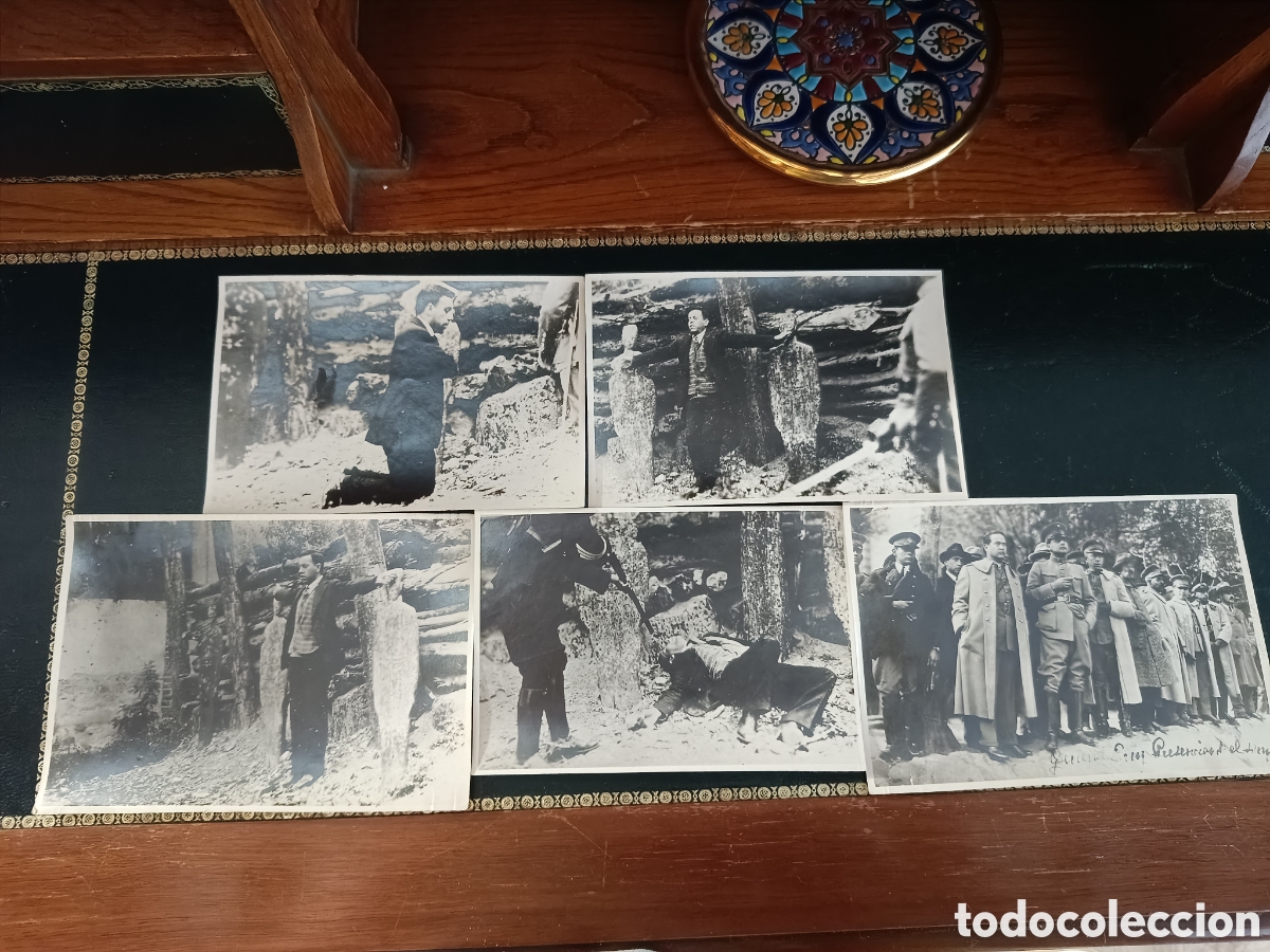 Fotograf&iacute;a antigua: 5 FOTOS ANTIGUAS FUSILAMIENTO DEL BEATO MIGUEL AGUST&Iacute;N PRO (M&Eacute;XICO 1927) COPIAS LUX BILBAO, A&Ntilde;OS 40