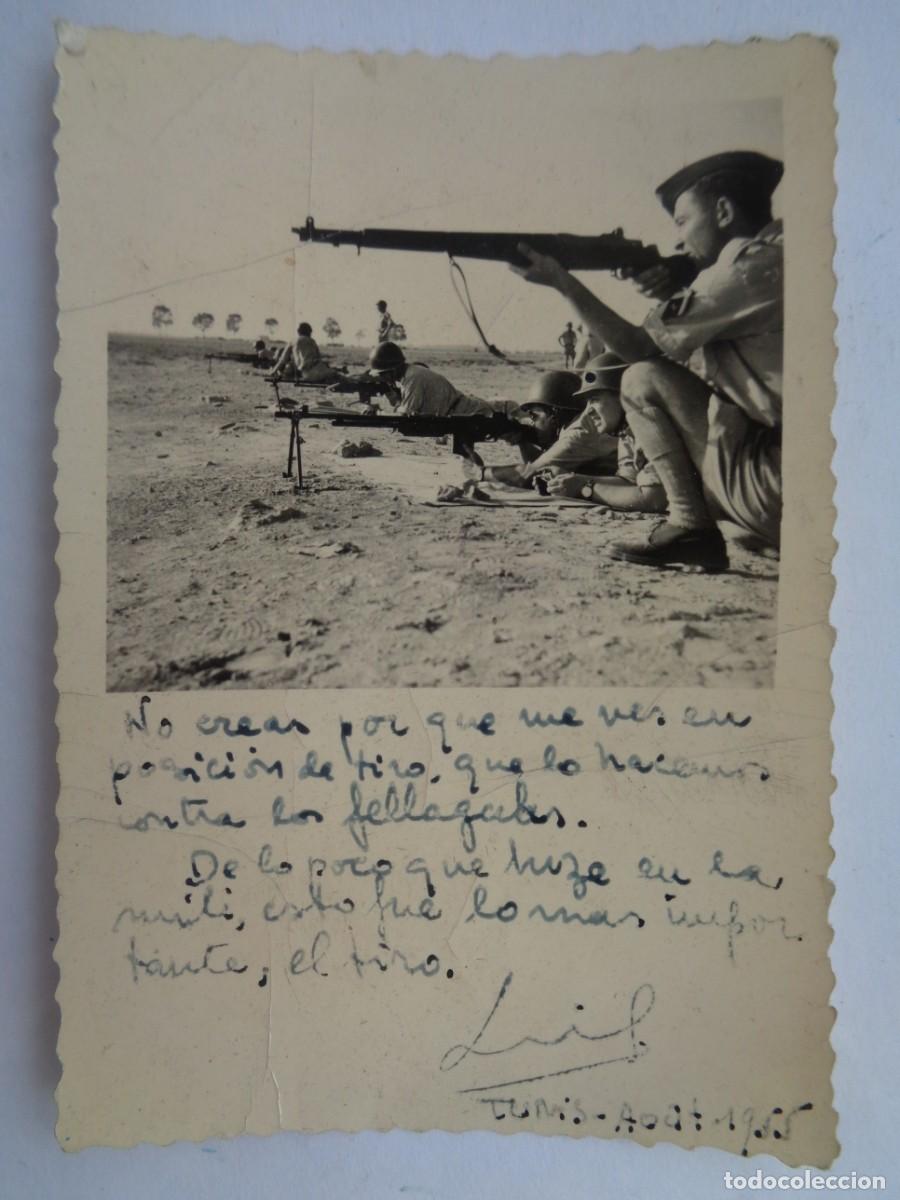 Fotograf&iacute;a antigua: FOTO DE UN MLITAR ESPA&Ntilde;OL EN LA LEGION EXTRANJERA FRANCESA. TUNEZ , 1955