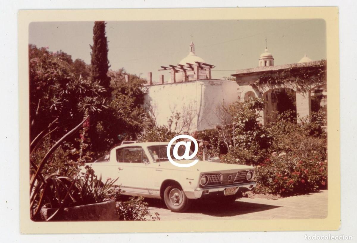 Photographie ancienne: FOTO COCHE AUTOMOVIL COCHE PLYMOUTH BARRACUDA A&Ntilde;OS 60 MEXICO