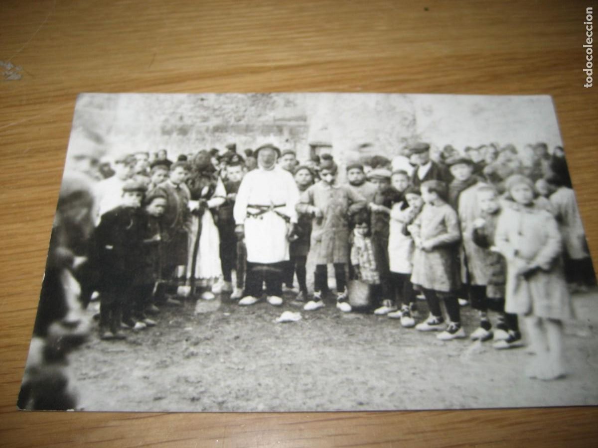 Fotografia antiga: antigua fotografia Carnaval 1927 - Grupo de ni&ntilde;os disfrazados