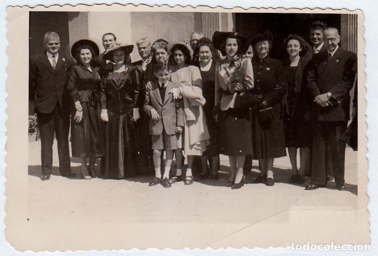 Fotografia antica: Tom&aacute;s M&aacute;s, Castell&oacute;n. Una boda de los a&ntilde;os 40 sf