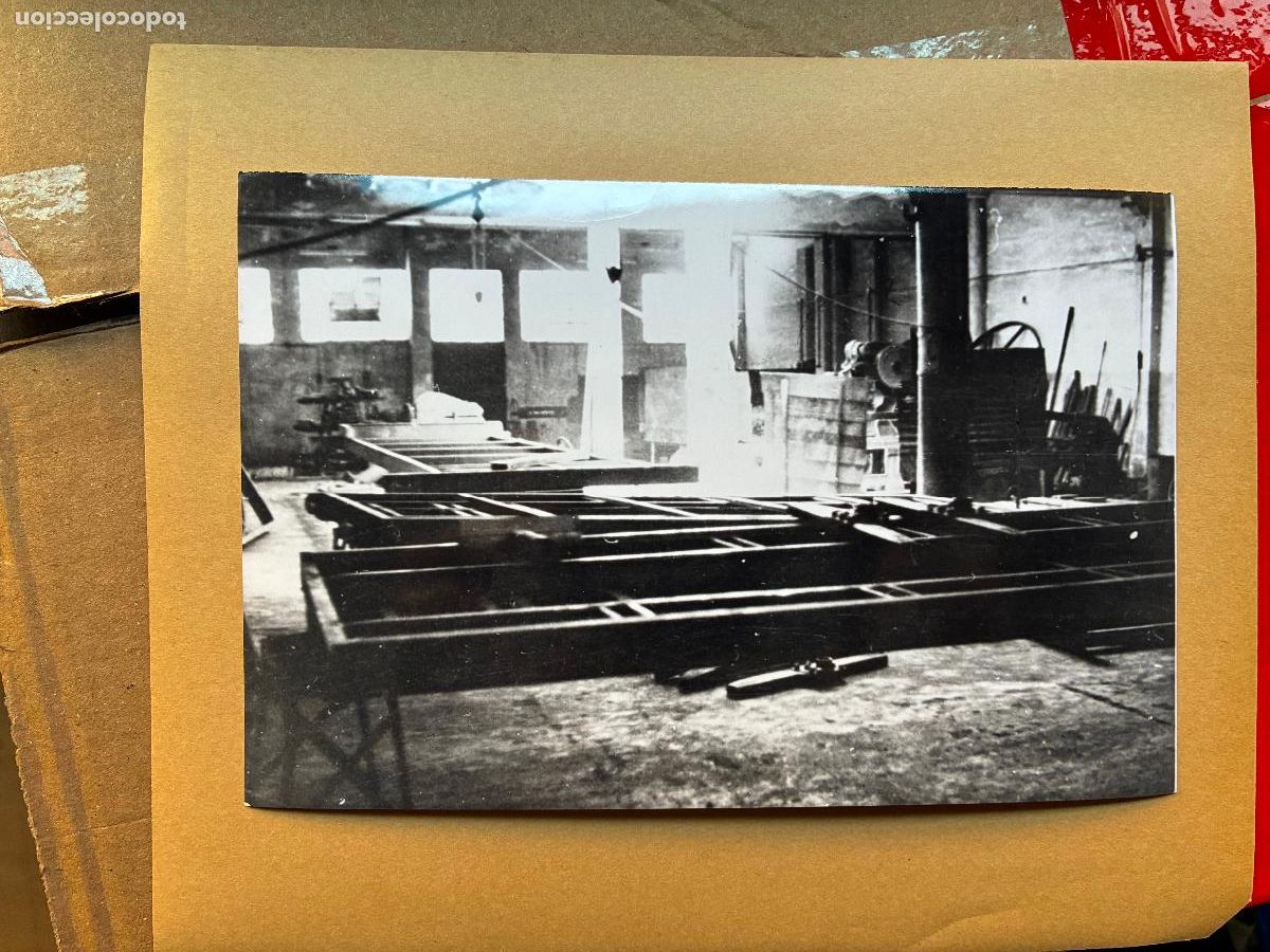 Fotograf&iacute;a antigua: FOTOGRAFIA MAQUINARIA TRACTOR OBRAS CALSA, Zaragoza. Original