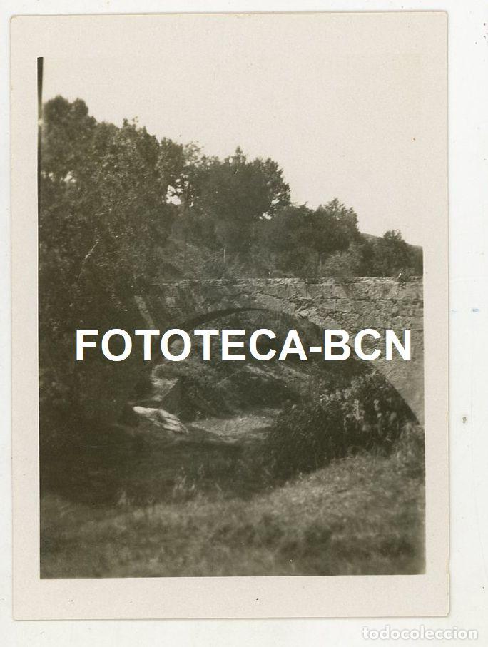 Antique Photography: FOTO ORIGINAL CARME PONT DEL MOLI MAJOR A&Ntilde;O 1931 ANOIA