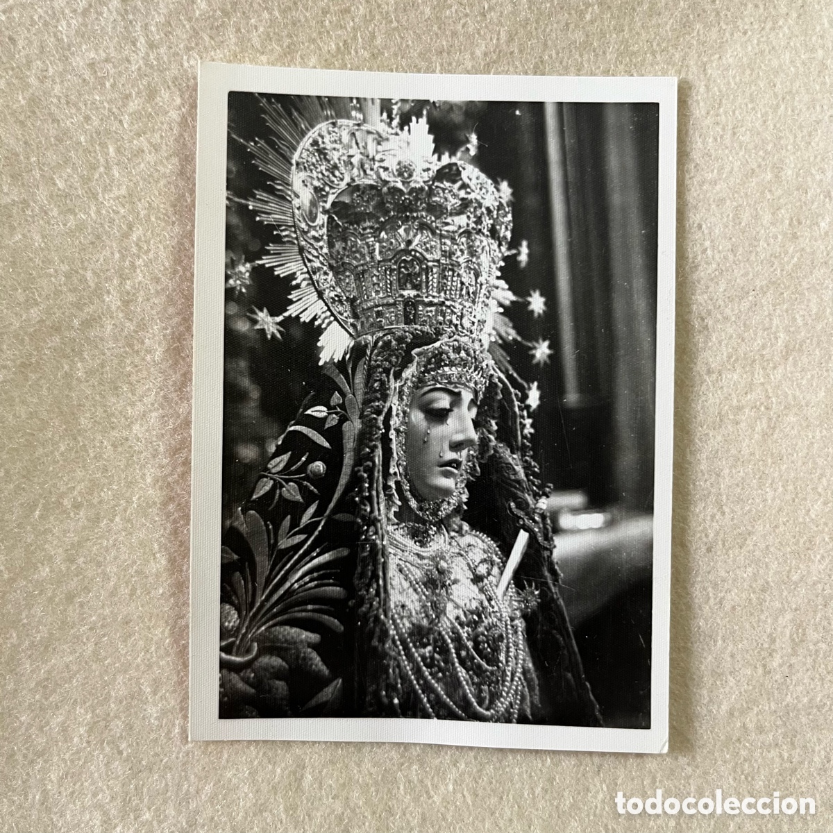Fotograf&iacute;a antigua: SEMANA SANTA C&Oacute;RDOBA - FOTOGRAF&Iacute;A VIRGEN DE LOS DOLORES