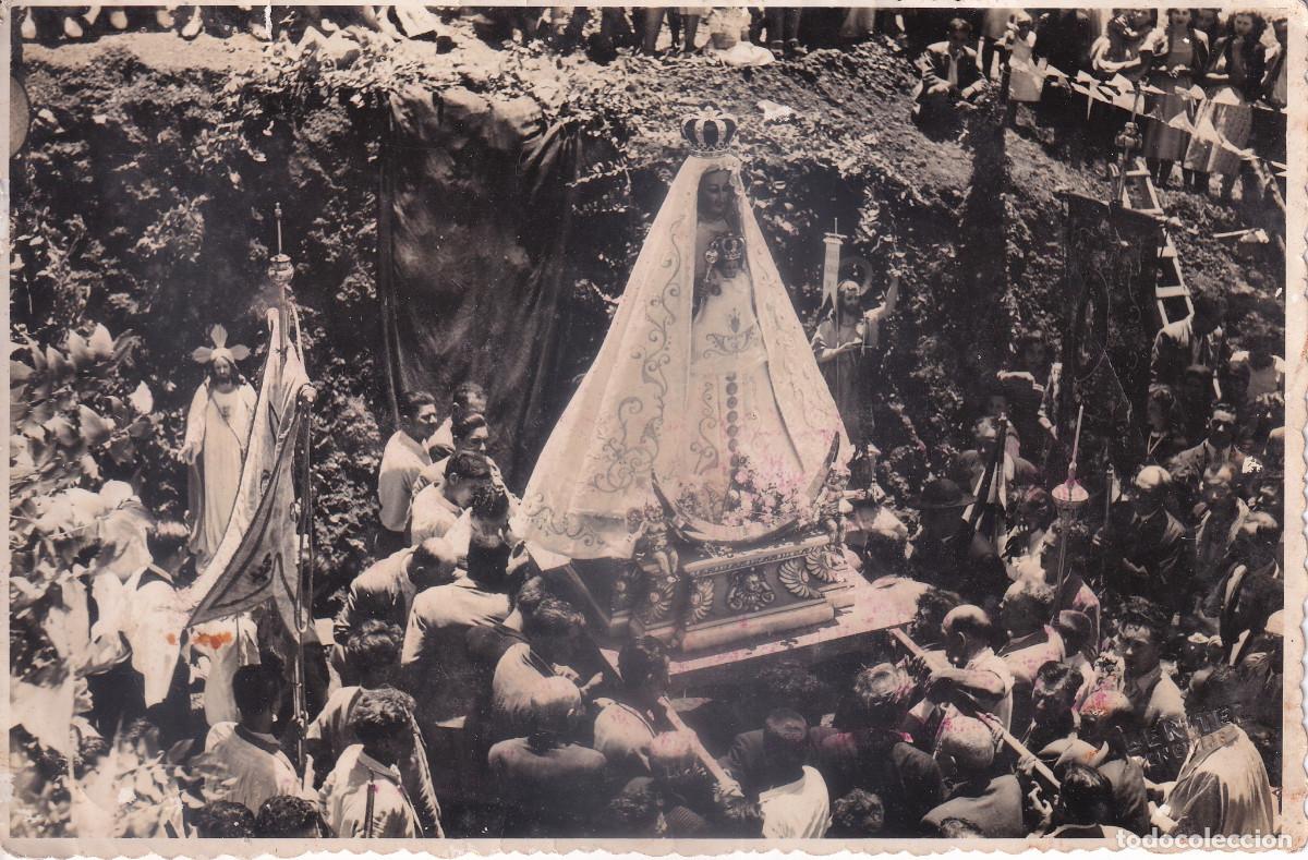 Fotografia antiga: TENERIFE PROCESION VIRGEN DE CANDELARIA FOTO BENITEZ