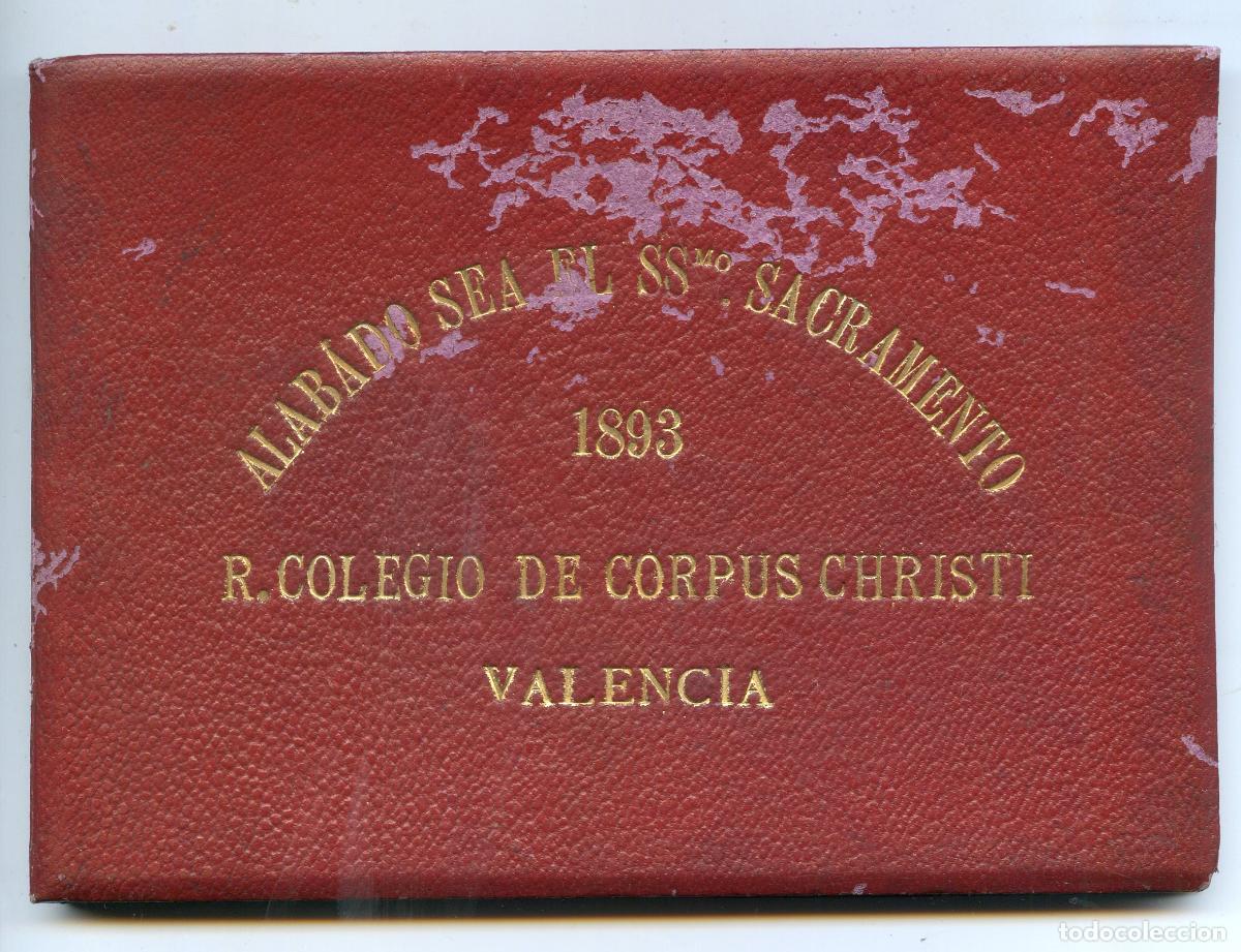 Fotograf&iacute;a antigua: Real Colegio de Corpus Christi Valencia, Patriarca, 1893, fotograf&iacute;as.