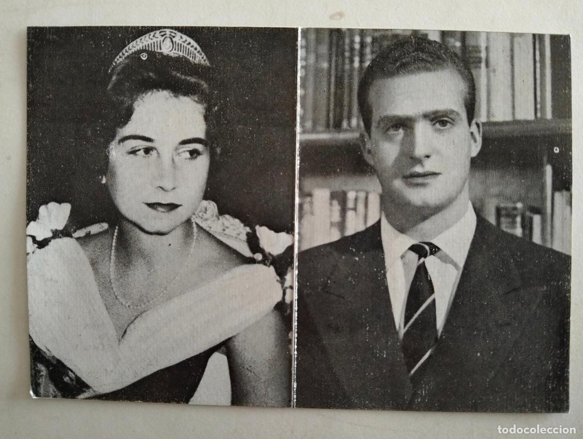 Fotograf&iacute;a antigua: FOTOGRAFIA PRINCIPES DE ESPA&Ntilde;A EN SU ENLACE CONYUGAL, REAL COFRADIA DE SAN JUAN BAUTISTA