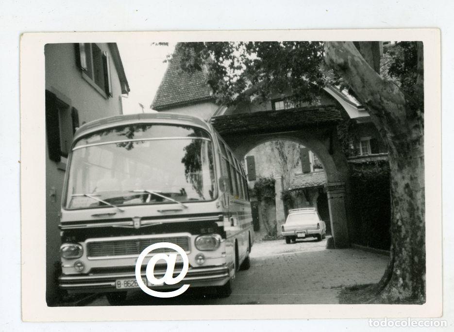 Fotografia antica: FOTO AUTOCAR MATRICULA BARCELONA