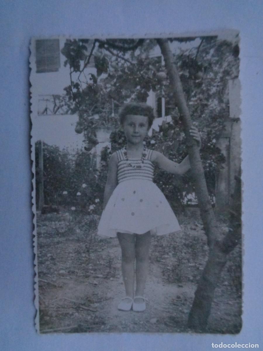 Alte Fotografie: BONITA FOTO DE NI&Ntilde;A . DE JOSE MIRALLES ( VALENCIA ?)