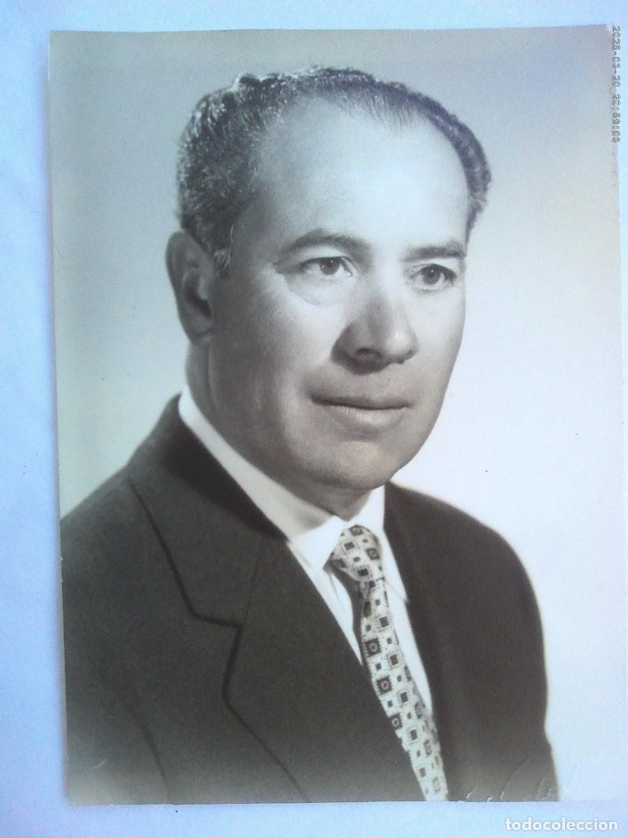 Photographie ancienne: BONITA FOTO DE ESTUDIO DE SE&Ntilde;OR ELEGANTE . DE VIDAL