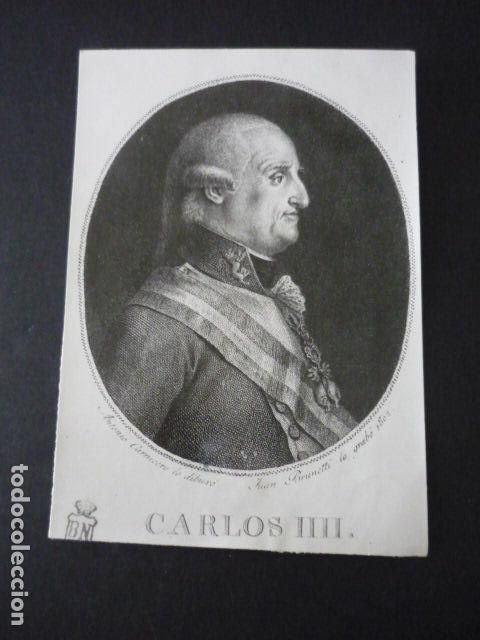 Fotograf&iacute;a antigua: CARLOS IV EFIGIE REAL REY FOTOGRAFIA 10 X 15 CM