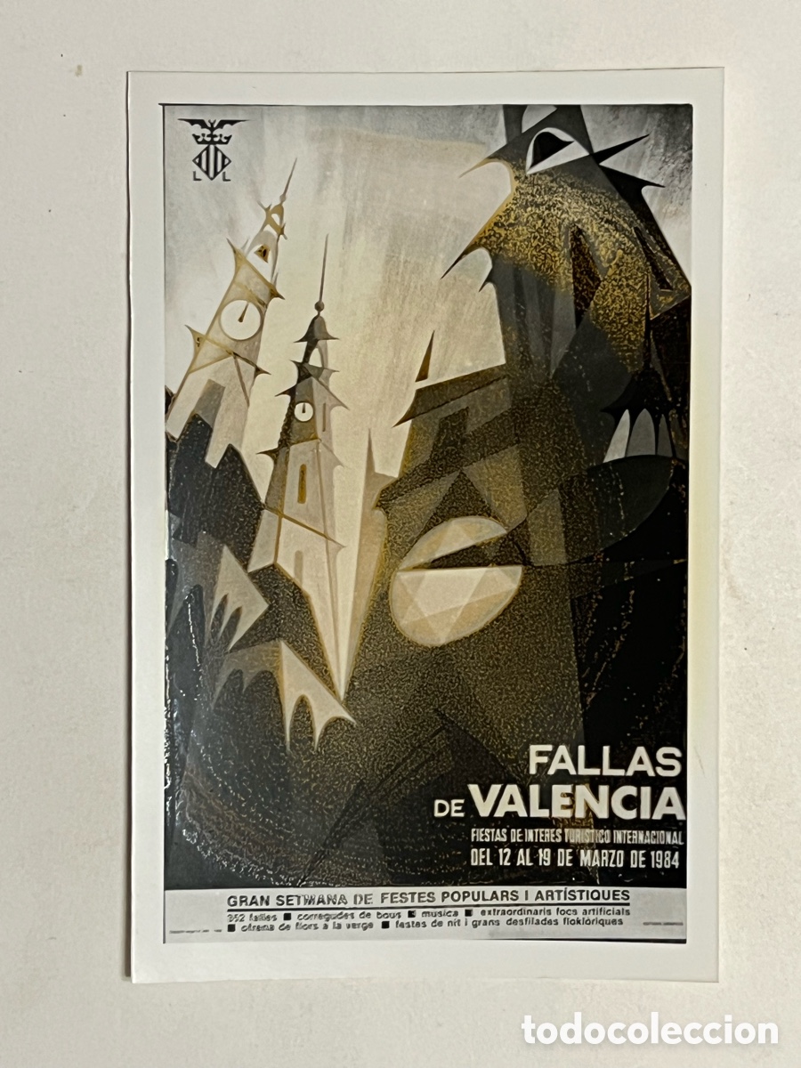 Fotograf&iacute;a antigua: FALLAS. Exposici&oacute;n carteles Fiestas.. Fotograf&iacute;a tomada por un apasionado coleccionista (8,5 x 13)