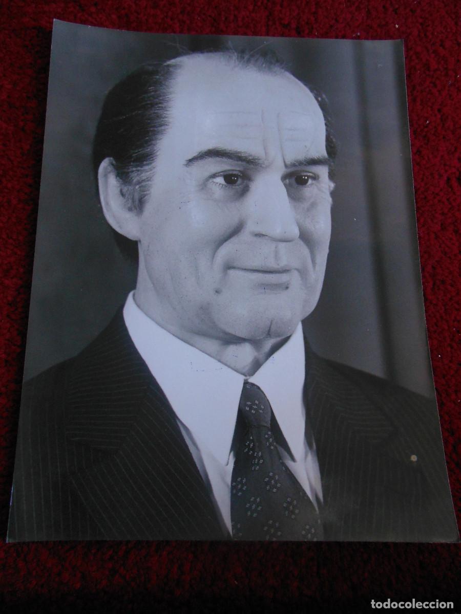 Fotograf&iacute;a antigua: FRANCOIS MITTERRAND PRESIDENTE FRANCIA FOTOGRAF&Iacute;A DE PRENSA EL CASO - MUSEO DE CERA DE MADRID 1982