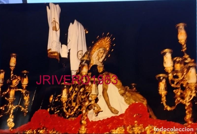 Photographie ancienne: SEMANA SANTA SEVILLA, ANTIGUA FOTOGRAFIA VIRGEN DE LA PIEDAD, EL BARATILLO, 10X15 CMS