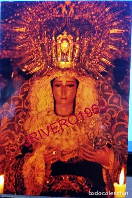 Photographie ancienne: SEMANA SANTA SEVILLA, ANTIGUA FOTOGRAFIA VIRGEN DE LOS REMEDIOS, SIETE PALABRAS, 10X15 CMS