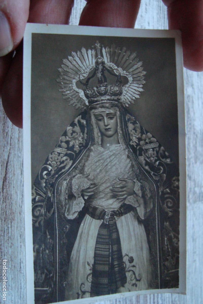 Fotograf&iacute;a antigua: ANTIGUA FOTOGRAFIA VIRGEN DE REGLA LOS PANADEROS SEVILLA 1949.