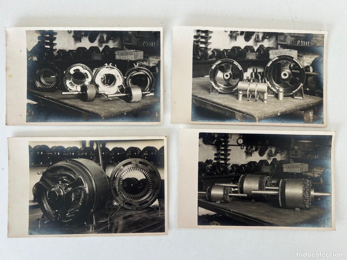 Fotograf&iacute;a antigua: 4 TARJETAS POSTALES TALLERES BAROT EL VENDRELL TARRAGONA