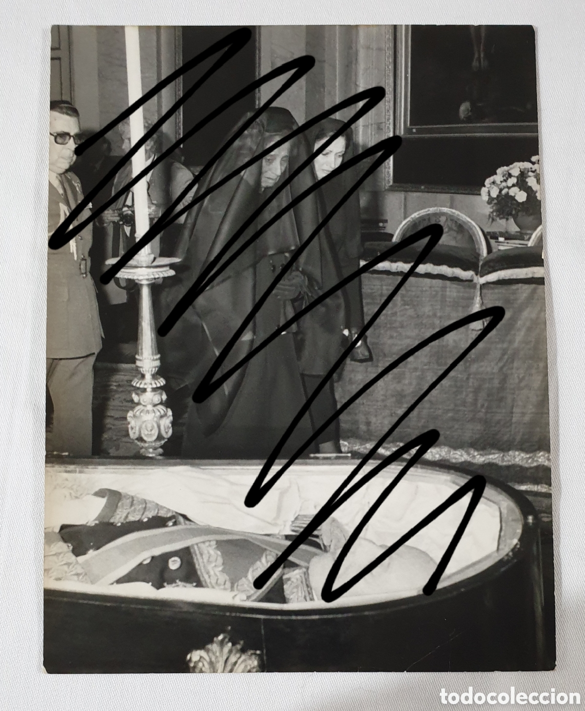 Fotograf&iacute;a antigua: 67 FRANCO EN EL F&Eacute;RETRO EN EL PARDO.