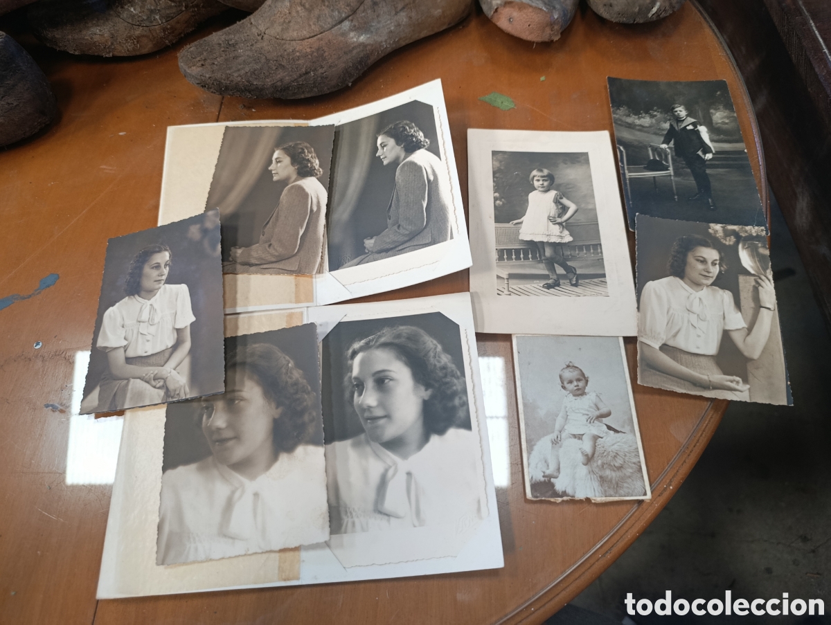 Fotograf&iacute;a antigua: Lote de fotograf&iacute;as antiguas.