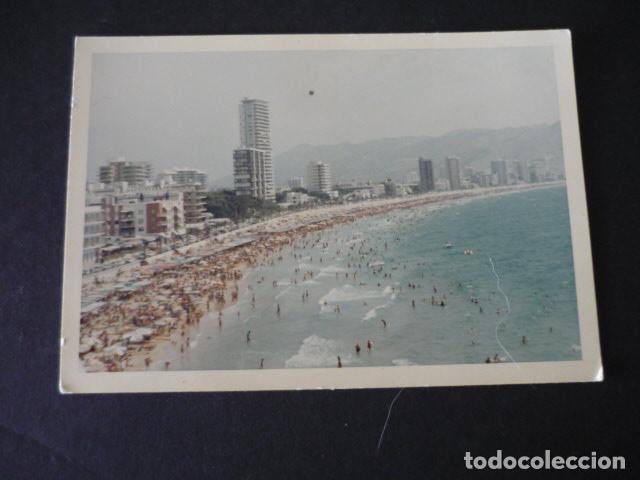 Alte Fotografie: BENIDORM ALICANTE VISTA ANTIGUA FOTOGRAFIA 9 X 13 CM