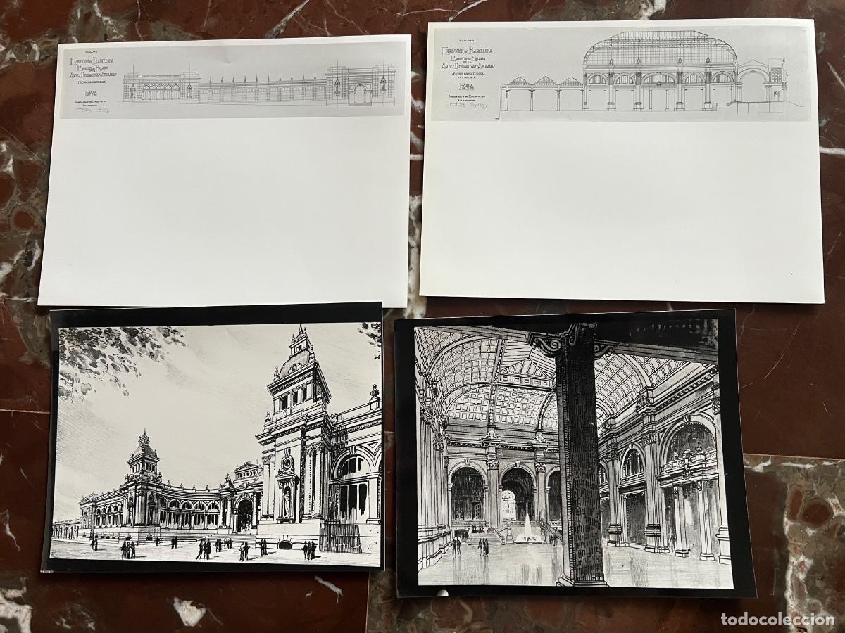 Alte Fotografie: 4 FOTOGRAFIAS ARCHIVO EXPOSICION UNIVERSAL 1929 BARCELONA