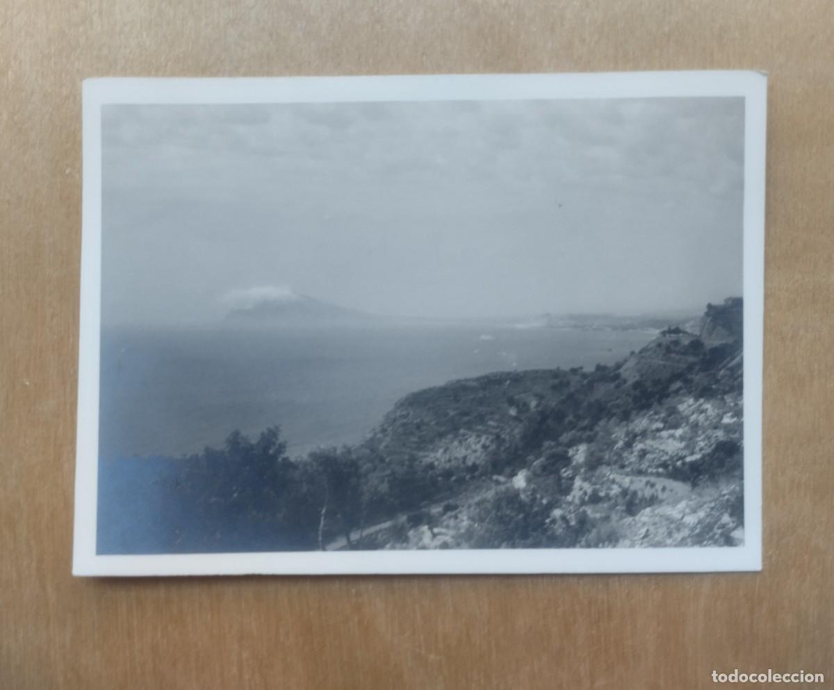 Antique Photography: Fotograf&iacute;a antigua costa de Alicante con vista de fondo a la Serra Gelada. Altea