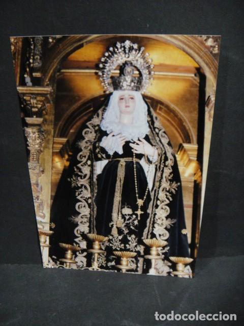 Fotografia antica: virgen de los dolores de la soledad - el coronil ,sevilla - foto tinajero 15 x 10 cnt&ordm;