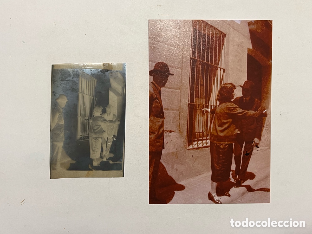 Antique Photography: CLICH&Eacute; ORIGINAL Y REVELADO EN PAPEL.. una familia bien de Torrente.. (h.1910?)