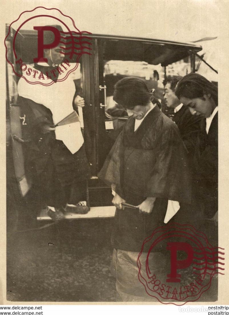 Fotograf&iacute;a antigua: FUNERAL SENATOR COUNT OHKI UPPER HOUSE 1926 JAPANESE JAPON JAPAN 16 * 12 CM Fonds Victor FORBIN