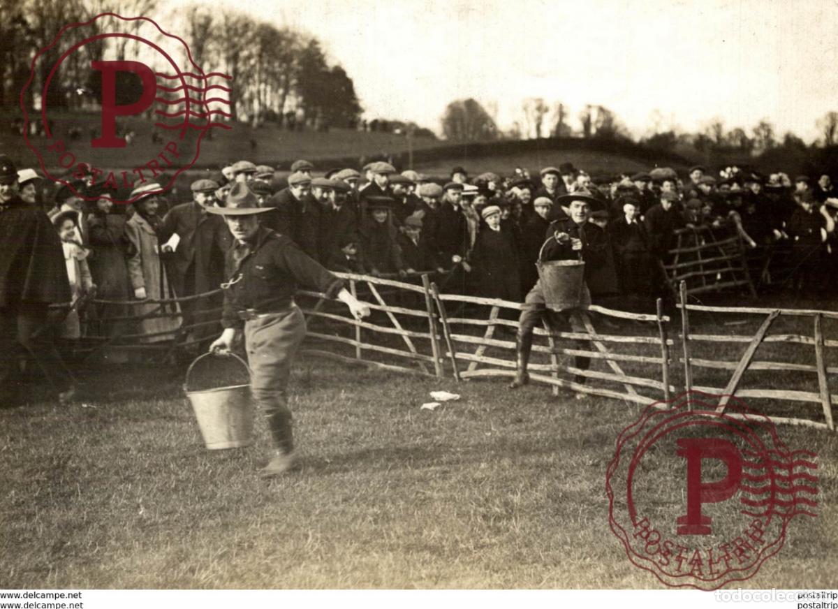 Fotograf&iacute;a antigua: LEGION OF FRONTIERS MENS SPORT STABLE RACE 16*12CM Fonds Victor FORBIN 1864-1947