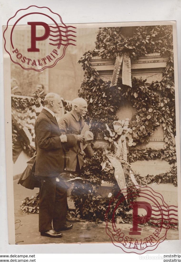 Alte Fotografie: UNION SQUARE BOY SCOUTS NEW YORK LAFAYETTE DAY F&Ecirc;TE DE JEANNE DARC 25*20 CM Fonds Victor FORBIN
