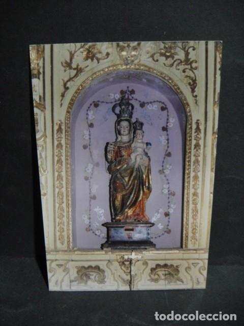 Fotograf&iacute;a antigua: virgen del rosario - beznar , granada - foto artigues 15 x 10 cnt&ordm;