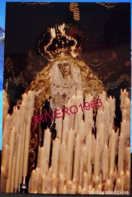 Fotograf&iacute;a antigua: SEMANA SANTA SEVILLA, ANTIGUA FOTOGRAFIA VIRGEN DE REGLA, LOS PANADEROS, 10X15 CMS