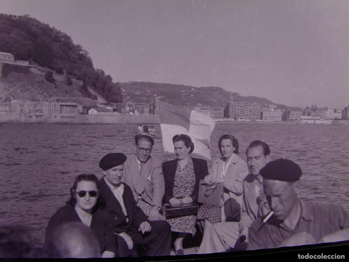 Fotograf&iacute;a antigua: CLICH&Eacute;, NEGATIVO EN CELULOIDE. 9X6 CM. SAN SEBASTIAN. A&Ntilde;OS 30 O 40 O 50