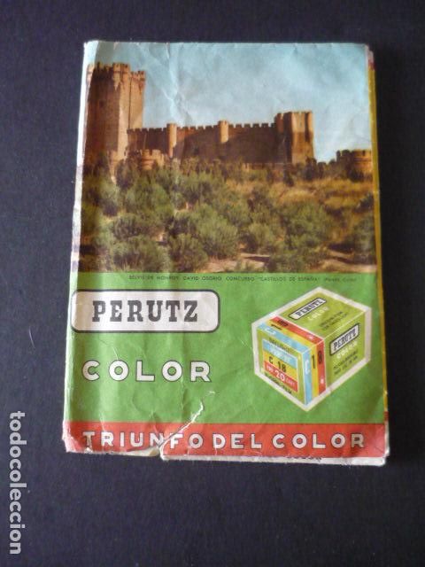 Fotograf&iacute;a antigua: ANTIGUA FUNDA PARA NEGATIVOS Y FOTOGRAFIAS A&Ntilde;OS 50 PERUTZ COLOR MEDINA DEL CAMPO VALLADOLID