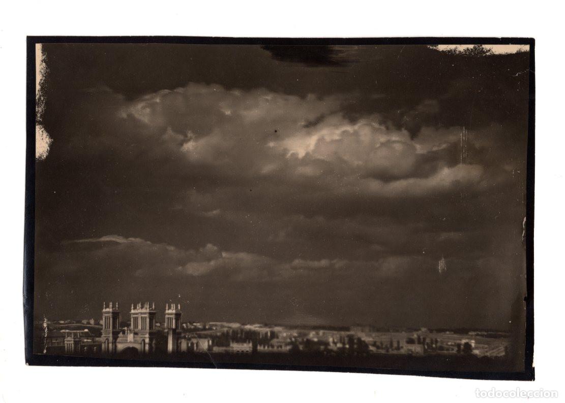 Fotograf&iacute;a antigua: MADRID.- VISTA PANOR&Aacute;MICA DEL HOSPITAL DE MAUDES, TAMBI&Eacute;N CONOCIDO COMO EL PALACIO DE MAUDES.17X11,2